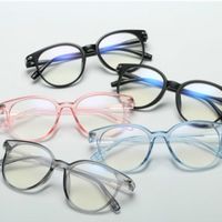 Mode Sonnenbrillenrahmen 2022 Augenbrille Rahmen Frauen Anti Blue Licht Blockieren Männer Vintage Runde Computer Gaming Spectacle