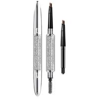 Makeup Brushes Triangle Eyebrow Pencil Shining Diamond Shape Lasting Waterproof Color Non-Makeup With Brush Gift Refill Brow2205