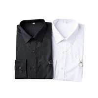 Herren-Freizeithemd-Scheck für Herren Baumwolle Langarmbutton Collar Business Plaid Jacke M-4xl