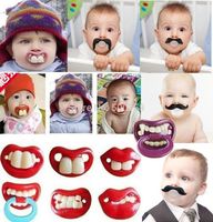 Infant silicone Pacifier Hot Funny Dummy Dummies Pacifiers b...