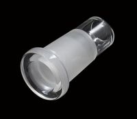 Adaptador de vidro macho de 18,8 mm para 14,5 fêmea Conector de 14,5 mm em adaptador de bongos de vidro de junta de terra de 18,8 mm