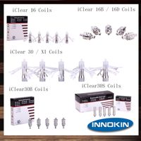 Innokin Replacement Dual Coils Head For iClear 16 iClear 16B 16D iClear 30 iClear 30B iClear 30S iClear X.I Clearomizer 100% Original