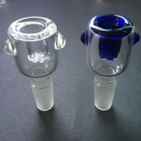 2015 nouvelle conception 14.5mm ou 18.8mm bol en verre pour barboteur en verre et Ash Catcher verre fumant bol
