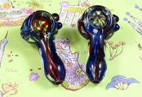 WSC- 1022 glass smoking pipes spoon pipe hand pipe 75MM
