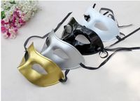 Mardi Gras Masquerade Kvinnor och män Masquerade Mask Party Kostym Jul Halloween Mask Multi-Färg (Svart, Vit, Guld, Silver)