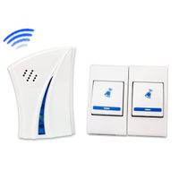 Wireless Door Bell 150 meters 36 Music Tune Melody 2 Remote ...