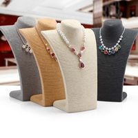 High- class models pendant display jewelry display necklace d...