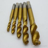 Spiral Pointed Taps Tapping Thread Forming Tap Titanium Coat...