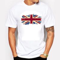 Birleşik Krallık Ulusal Bayrak Mens T Shirt Casual Kısa Kollu Birleşik Krallık 2016 Rio Yaz Oyunları Hayranları Tezahürat Gym Tees Tops