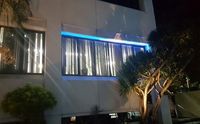 Decoração do hotel Luz de parede 9W IP65 WW / CW / Vermelho / Verde / Azul Luz Luz Iguzzini Janelas Luz em estoque por DHL