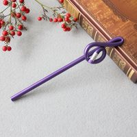 Purple Music Art Pencil Treble Clef Bent Pencil G Clef Pencil Migliori regali di Natale