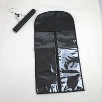 5pcs lot Black Color Hair Extension Packing Bag Carrier Stor...