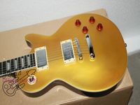 Nueva llegada Goldtop guitarra eléctrica estándar de ébano diapasón venta al por mayor envío gratuito