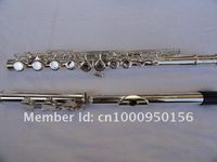 Suzuki Hohe Qualität C Tune Flöte 16 Loch Geschlossen Cupronickel Silber überzogene E-Tasten-Flöte, die Musikinstrument spielt, kostenloser Versand