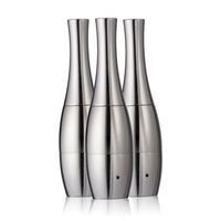 Date Double Quartz Bobines Vase Cannon Bowling Atomiseur Cire Vaporisateur Reconstructible En Acier Inoxydable Vase Cartouche Chauffage Réservoir En Métal