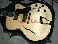 New Hollow Natural Custom L- 5 Jazz Electric Guitar guitars T...