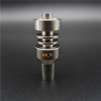 Hot sell GR2 10mm2 IN 1 domeless titanium nail jiont male an...