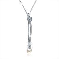 SALE Best Quality genuine 925 silver hot Wedding jewelry necklace Fine jewelry Crystals from Swarovski Christmas gift