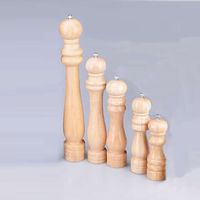 Nature wooden White Classical Wood Wooden Peppermill Shaker ...