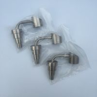 6-in-1 Titan Nagel mit Seitenarm 10mm 14mm 18mm männlich weiblich Banger Nagel für Glasbong Wasserrohr