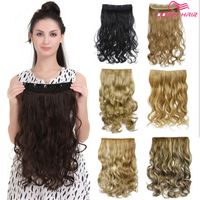 Best quality Clip in hair extension 5clips one pieces 130g f...