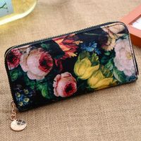 Women long Classic Vintage Wallets holders top fashion Ladie...