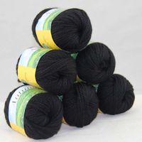 LOT of 6 BallsX50g Chunky Hand- woven Coarse Knitting Yarn Bl...