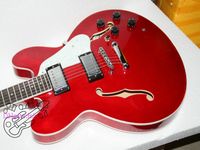 Ücretsiz Kargo Kırmızı Klasik Caz Gitar Toptan Gitar OEM Müzik aletleri