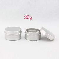20 ml 20g 100 stücke Aluminium Leere Nail art Creme Lippenbalsam Kosmetische Lipgloss Container Flaschen