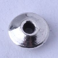 Mini runde Spacer-Korn-Charme-1000pcs / lot Retro- antikes Silber / Bronze Anhänger-Zink-Legierung DIY Schmuck 3326z