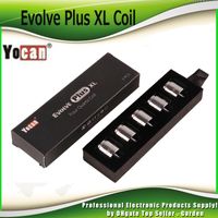 Authentic Yocan Evolve Plus XL 왁스 QUAD 코일 캣츠로드 Replacemen Coil Evolve XL 펜 키트 용 코일 캡 헤드 100 % 정품