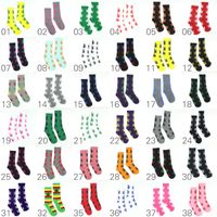 38Colors Christmas Plantlife Socks For Men Women High Qualit...