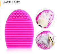 Sace Lady Make Borstels Cleaner Silicone Washingh Tool 7 55 5 cm Make Clean Clean Scruber Board Egg Make Up Cosmetic