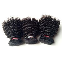 Brezilyalı Bakire insan Saç seksi 8-22 inç Kinky Kıvırcık saç uzatma Yüksek Kalite Fabrika toptan fiyat Hint remy İnsan Saç çift atkı