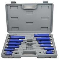 NEW 12PC HEAVY DUTY ENGINEERS MECHANICS SCREWDRIVER SET WITH...