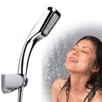 2016 vendita calda 1 pz pressione dell'acqua soffione doccia risparmio idrico docce doccia pressurizzata piazza