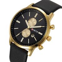 Neue Männer Mode Lässig uhr Berühmte Marke Quarzuhr Gold Armbanduhr Datum Display montre reloj relogio masculino