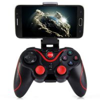 Controlador de jogo de telefone mais novo T3 + sem fio Bluetooth 3.0 Gamepad Gaming Controller Grande mão sentimento para Android Smartphone
