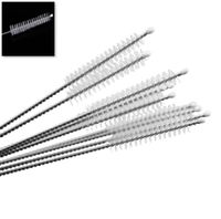 100X Pipe Cleaners Nylon Straw Cleaners cleaning Brush for D...