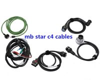 MB STAR SD Conecte C4 Cables 5pcs juntos sin multiplexor para Benz MB STAR C4 OBD2 Cables de alta calidad