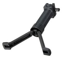 Bipod Handle High Qulity Polymer Bipod Holding System with Side Pictinny System for Mounting Laser or Flashlight