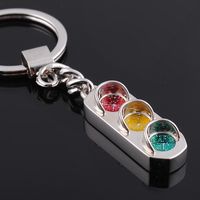 wedding favor party gifts Traffic Lights Keychain Alloy Car ...