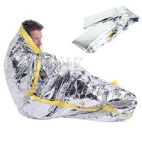 Reusable Emergency Sleeping Bag Thermal Survival Camping Travel Bags Waterproof