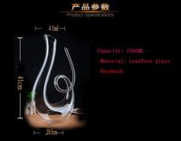 Bar Lead- glass wine glasses Europe amorous creative shape decanters beer device bar accessories2918756