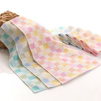 Gut A ++ Baumwolle Doppel-Gaze ​​Gitter baby baby kleines Handtuch Geschenk Handtuch Baumwolle Speicheltuch TL016 Mischungsauftrag als Ihre Bedürfnisse