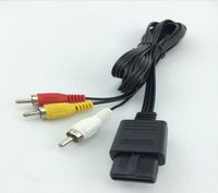 180CM 3RCA Cable AV TV RCA Video Cord Cable For Game Cube Fo...