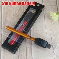 A ++ Slim Vape Batterie Knopf drücken 280mAh Batterieknospe O Stiftpatrone 510 Ölverdampferpatrone E CIG Batterie