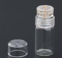 20 Pins Titanyum Derma Damga Kore Dermastamp Mikro İğneli Kişisel Kliniği Kullanım için Serum Şişe ile Derma Roller Microneedle