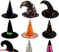 Halloween party accessories all kinds of Witch hat for show ...