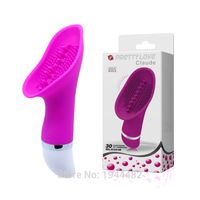 30 Geschwindigkeit Oral Lecken Vibrierende Zunge Sexspielzeug für Frauen Weibliche G-punkt Vibrator Brust Nippel Klitoris / Klitoris Stimulator